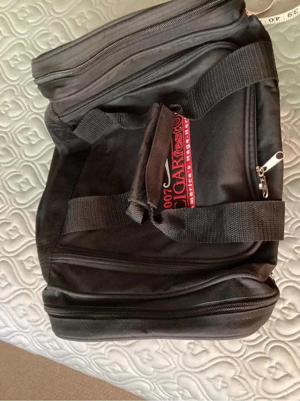 No brand collectible item￼ black duffel